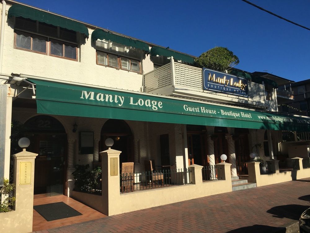 Manly Lodge Boutique Hotel Sidney Exterior foto