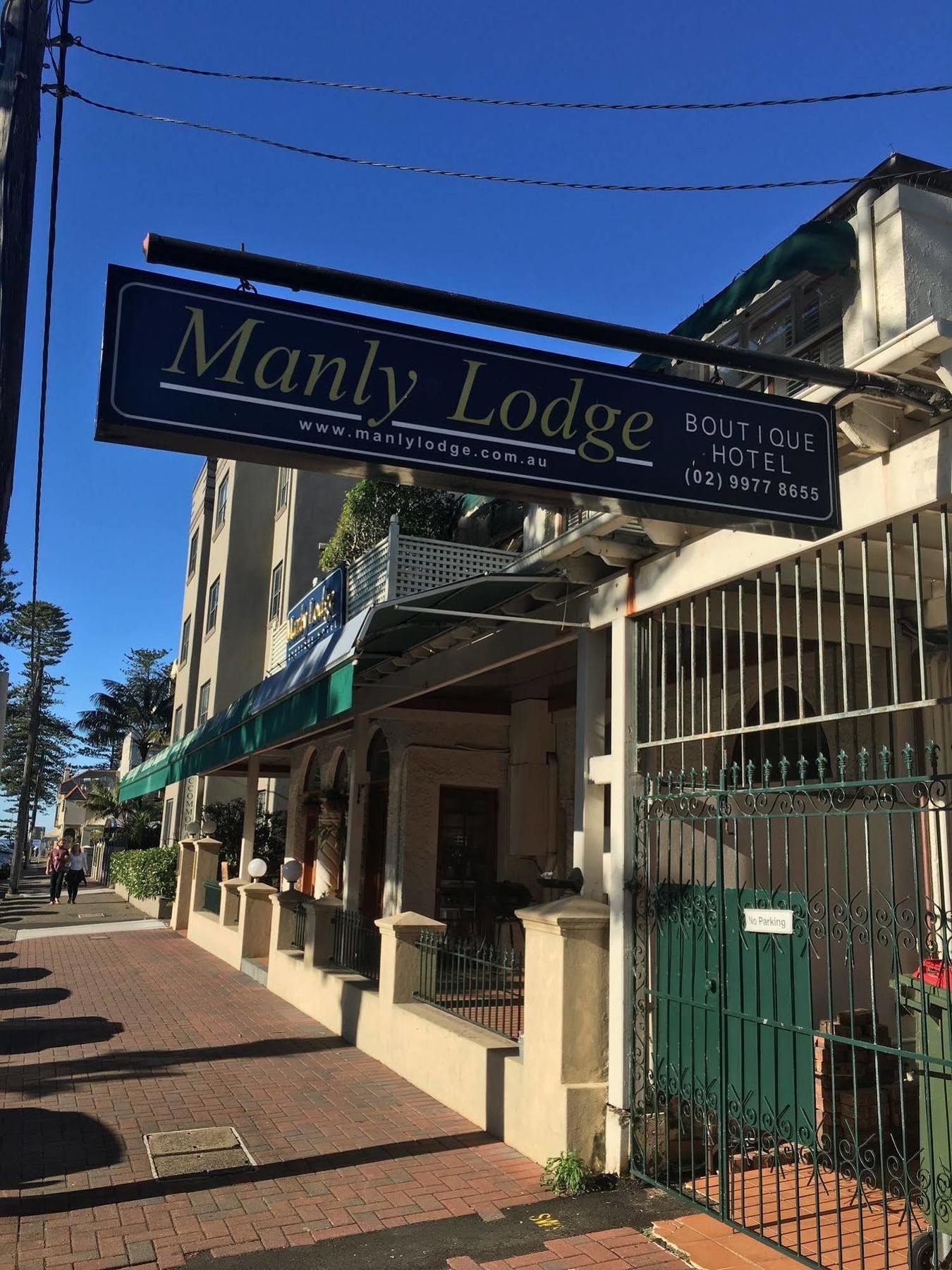 Manly Lodge Boutique Hotel Sidney Exterior foto